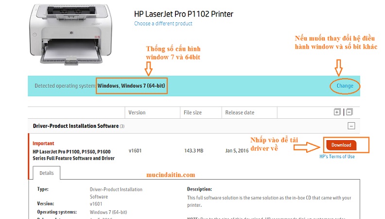 cach cai dat may in hp lasjet p1102 p1102w
