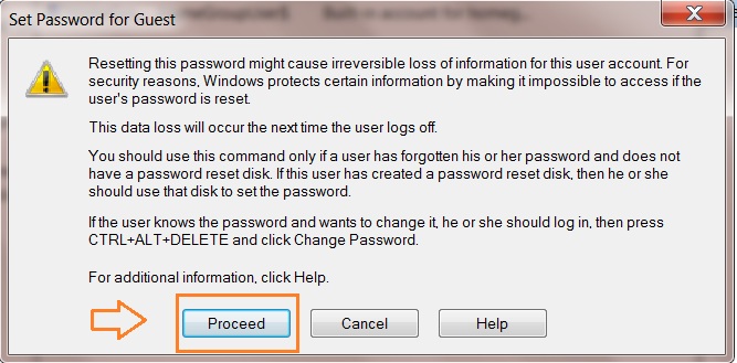 Tắt password khi kết nối máy tính khác trong mạng lan 