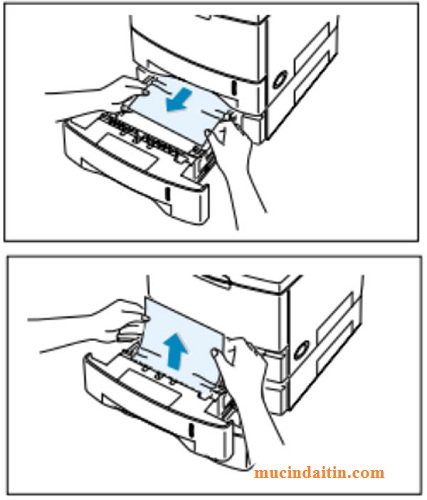 Cách xử lý khi máy in bị kẹt giấy