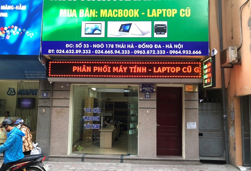 Địa chỉ mua bán laptop cũ laptop bách khoa