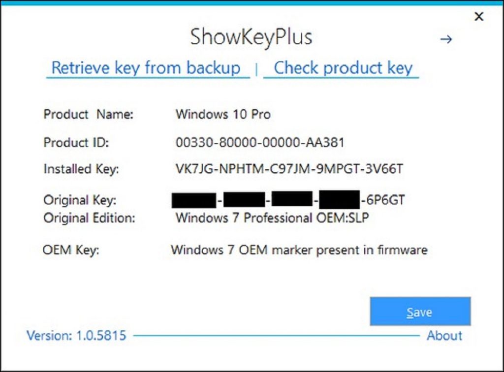 Backup Plain Key Cách backup key win 10 bản quyền cài lại win