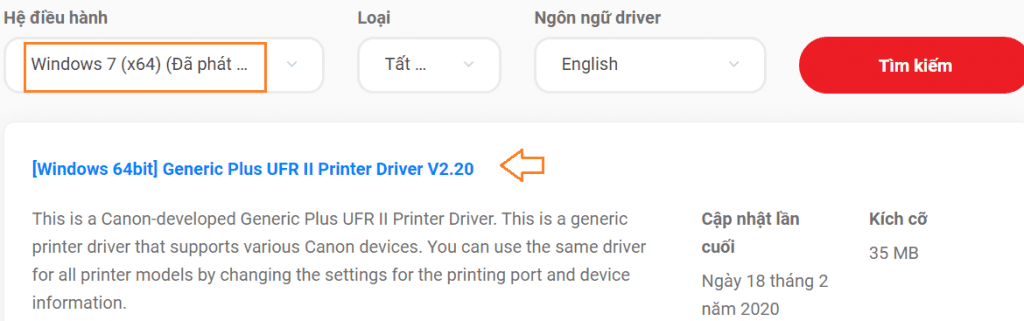 Cách download driver canon 251dw