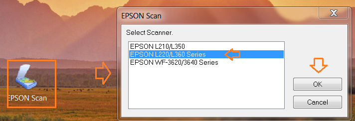 Cách scan máy in epson l360